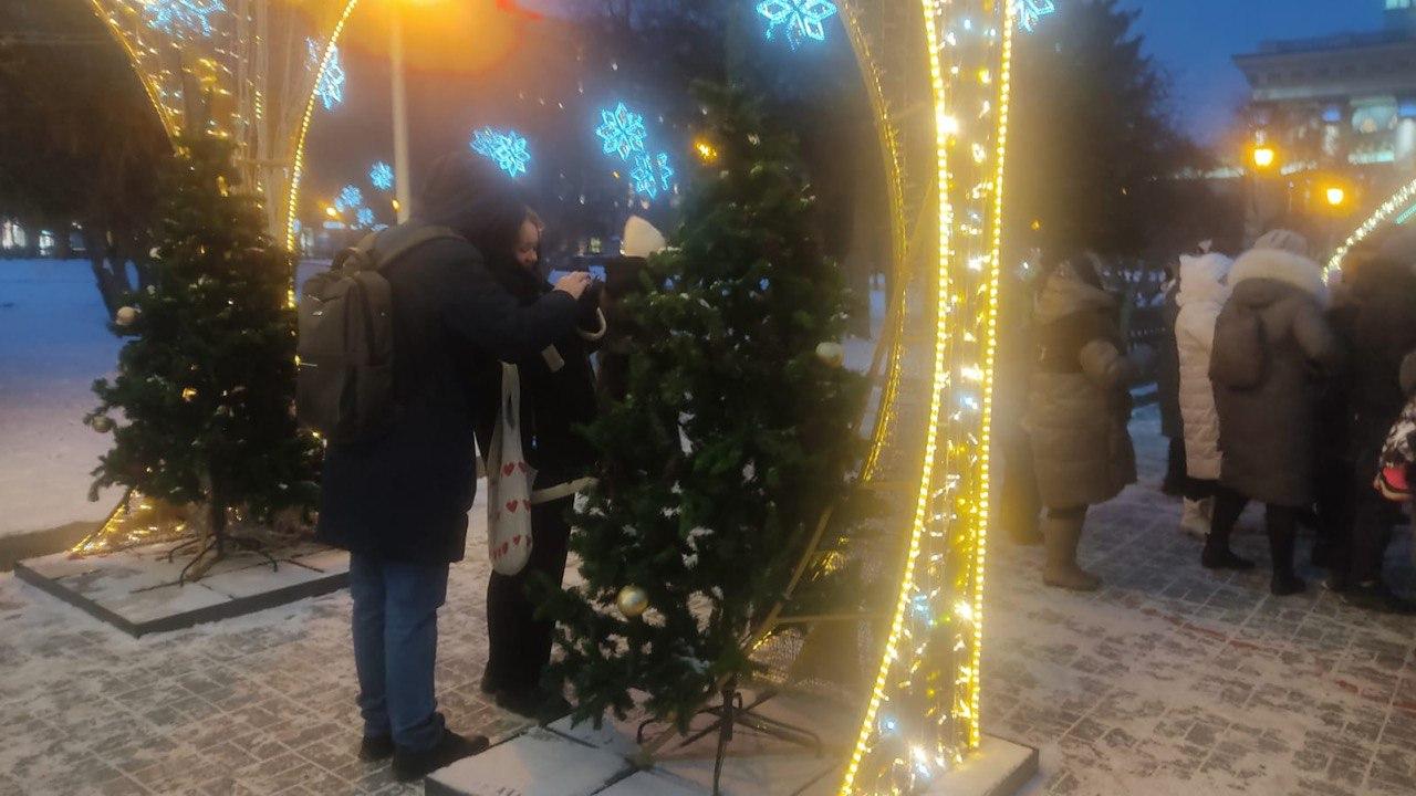 Фото Новосибирск нарядился к празднику 5